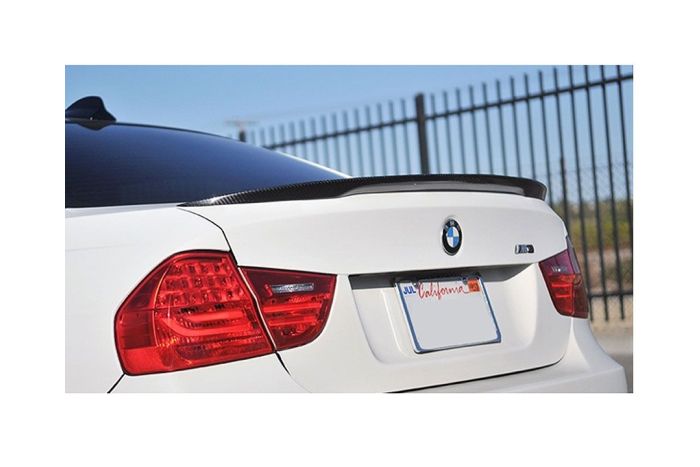 E90 M style performance boot spoiler, carbon
