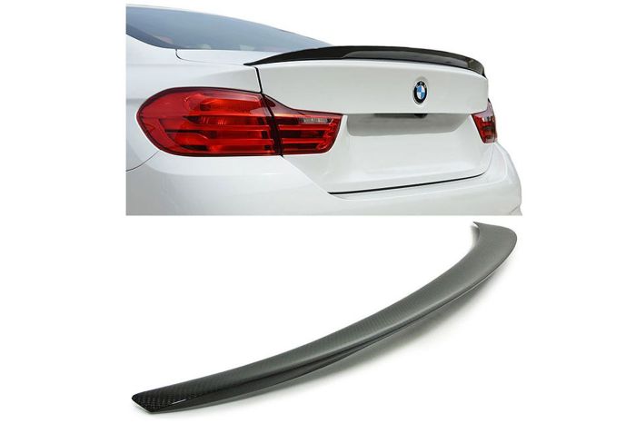 F32 MStyle performance carbon rear spoiler