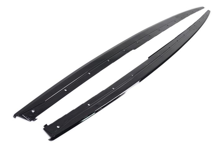 BMW 4 SERIES F30 GLOSS BLACK SIDE SKIRTS - MP STYLE - BLAK BY CT CARBON