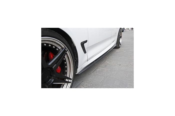 MStyle carbon side skirt extensions for F34 GT models