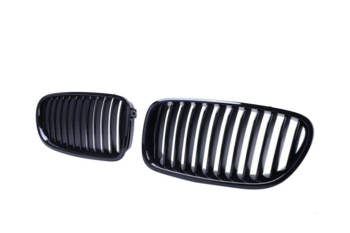 F10, F11 Gloss Black Front Grilles