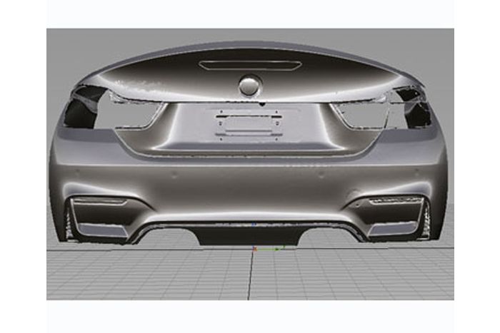CSL Style Bootlid For F33 and F83 M4 models Single sided carbon fibre