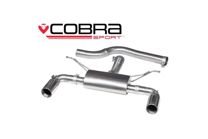 Cobra Sport Dual Exit Rear Section for F30 335D BMW 3 Series
