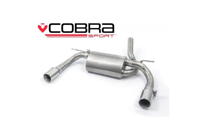 Cobra Sport Dual Exit Rear Section for F30 F31 320D BMW 3 Series