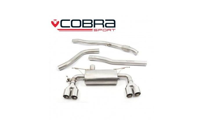 Cobra Sport Cat Back Valved Exhaust for F87 M2 BMW 2 Series 