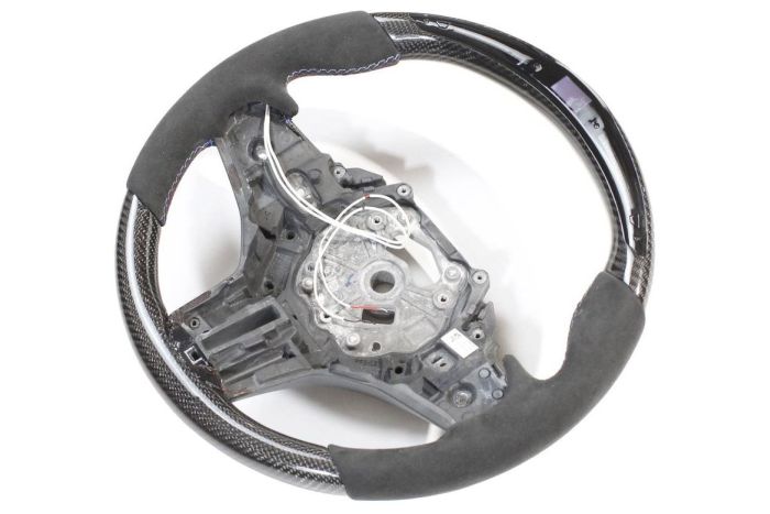 CT598 CT Carbon -bmw gxx carbon fibre / alcantara led steering wheel