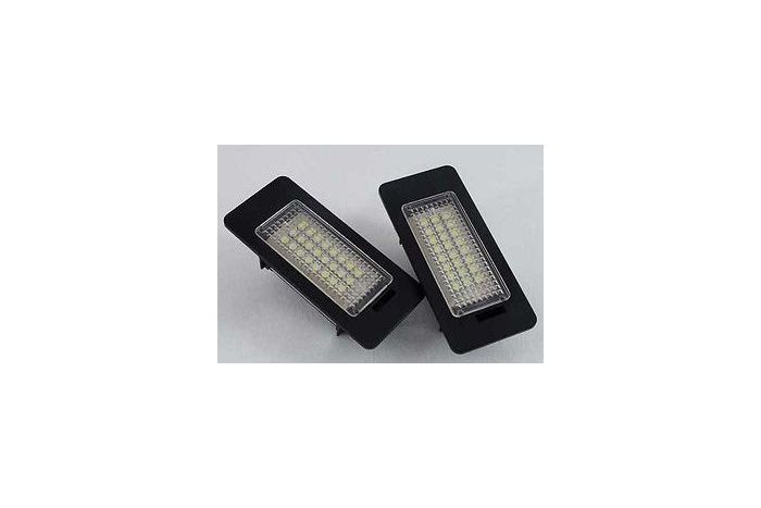 Superbright led number plate lamp units pair