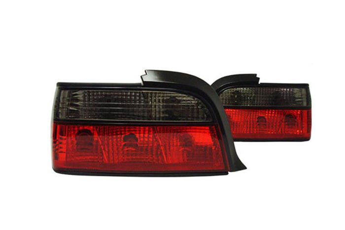 Red Smoked rear lights for 2dr Models
