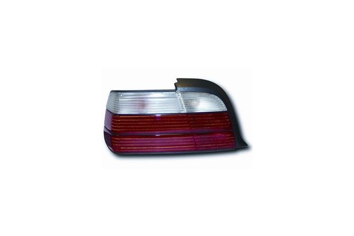M3 style rear lights, Red/clear, saloon