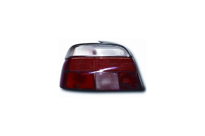 Red and clear rear lamps, saloon upto 08/2000