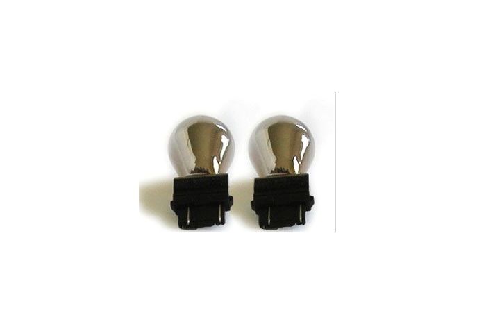 Silver front indicator bulbs