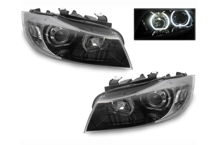 E90 / E91 Depo V3 LED angel eye headlights
