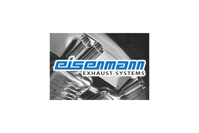 Eisenmann rear section with 4 x 83 mm tailpipes for E46 M3