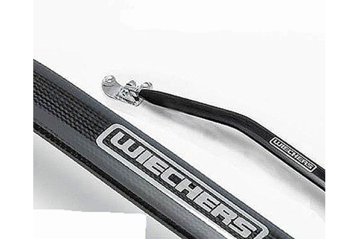 Wiechers Racing-line aluminium / carbon look strut brace for all E81, E82, E87 and E88 1 series petrol models