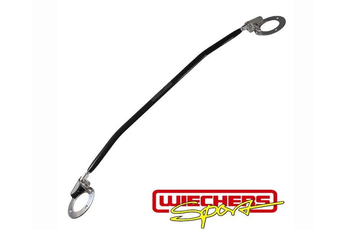 Wiechers Racing-line aluminium / carbon look strut brace for all E46 6 cylinder petrol and diesel Models including M3