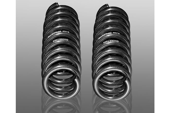AC schnitzer lowering spring set for all F15 X5 5.0i and M5.0D models with self leveling rear suspension