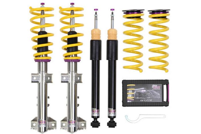 F30 KW Street comfort coilover kit, with EDC