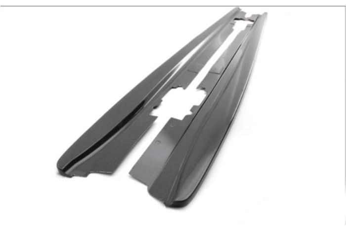 MStyle Carbon Fibre Side Skirt Extensions for F87 M2 BMW 2 Series