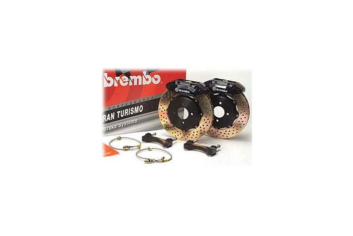 Brembo GT big brake kit, front axle, mini cooper and Cooper S. Come with 328x28mm discs