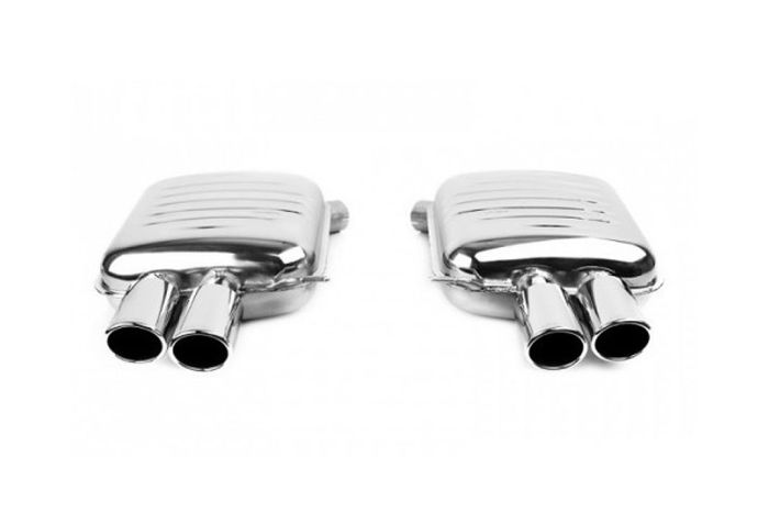 Eisenmann rear exhaust section, 4 x 102mm tailpipes for all F10 M5 models