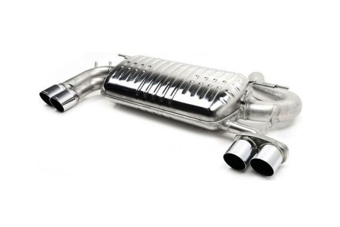 Eisenmann quad rear section with 4 x 76mm tailpipes for all BMW F30 335i/335i xDrive : F32/F33 435i/435i 