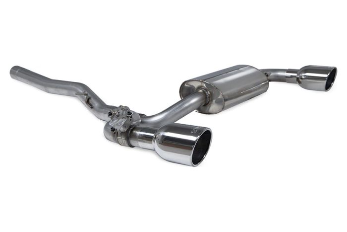 Scorpion Exhaust GPF-Back System with Elect. valve, Indy tailpipes for M135i xDrive (F40) GPF model