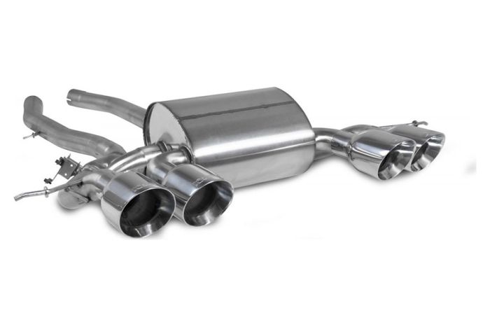 Scorpion Exhaust Half System, Daytona tailpipes for M3 G80 GPF MODEL INC. COMP AND XDRIVE 