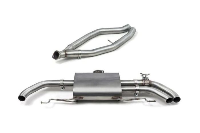 bmw g22 g23 m440i valved gpf/ppf back to oem tailpipes performance exhaust - H22CO011