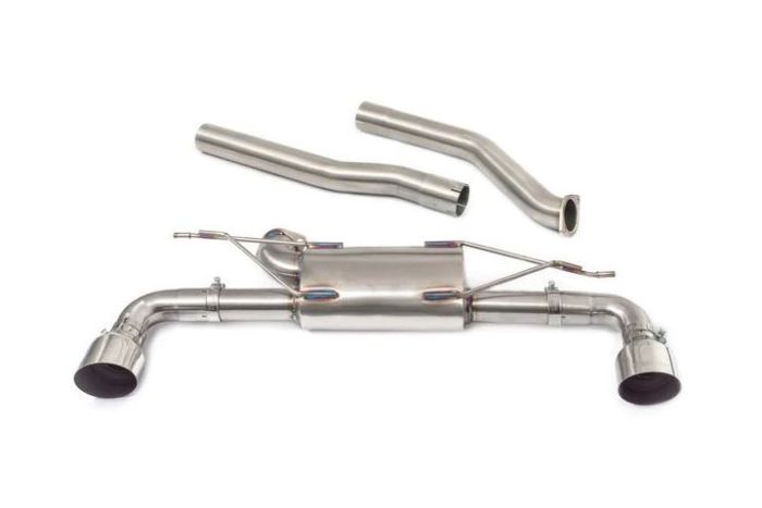 bmw f40 128ti gpf/ppf back performance exhaust - non valved option - H27CO006