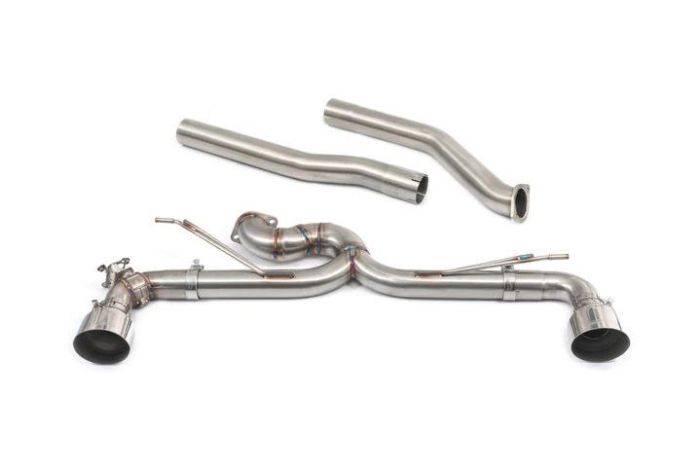 bmw f40 128ti gpf/ppf back race rear box delete performance exhaust - valved option - H27CO007
