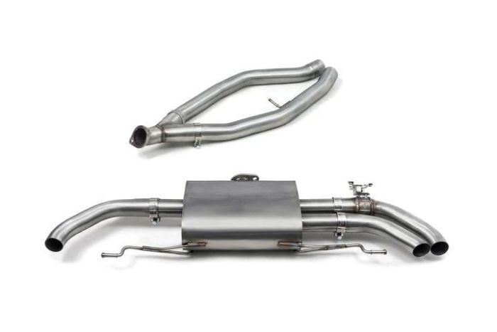 bmw g20 g21 m340i valved gpf/ppf back to oem tailpipes performance exhaust - H27CO011