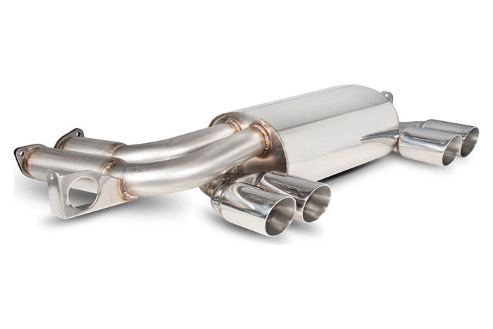 Scorpion Exhaust Rear Silencer only, Daytona tailpipes for E46 M3  2001-2006