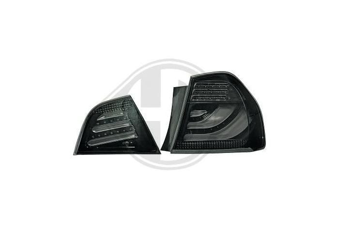 LED rear lamp set clear/smoked for LCI models