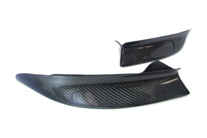 E46 CSL style corner splitters, Carbon Fibre, for M Sport Models