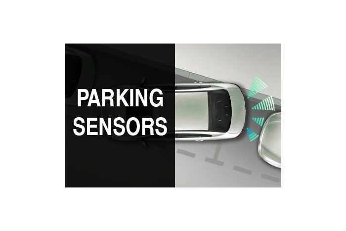 Cobra parking sensor kit, front and rear
