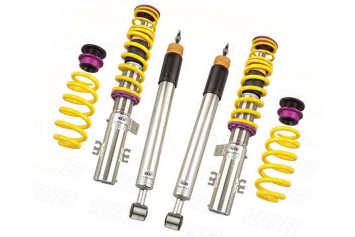 KW V2 inox line coilover kit for all F20/21 1 series models without EDC.