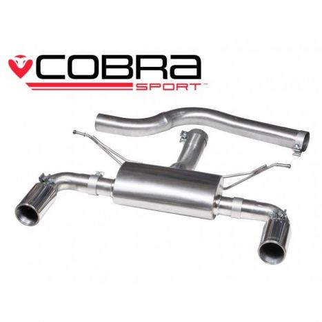 Cobra Sport Dual Exit Rear Section For F30 F31 3d Bmw 3 Series Bmw Mini Mstyle Styling Performance
