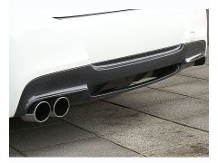 E90/91 2 piece carbon/black rear diffuser