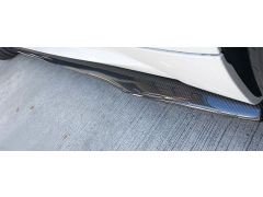 MStyle Carbon Fibre P Style Side Skirt Extensions for F87 M2 BMW 2 Series