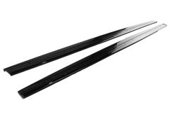 BMW 4 SERIES F32/F33/F36 GLOSS BLACK SIDE SKIRTS - MP STYLE - BLAK BY CT CARBON