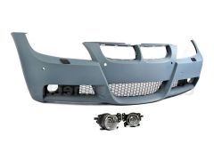 E90/91 sport look front bumper for all E90/91 pre LCI models with PDC sensors