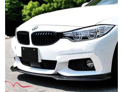 F32, F33 MStyle racing carbon front spoiler
