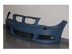 Sportlook front bumper E82/E88 look, with headlight washer jet holes