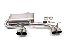 M style quad exhaust rear section