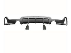 F32, F33 and F36 MStyle performance rear diffuser with dual exhaust