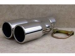 Quad exhaust tips conversion 335i and 335d, for MStyle rear diffusers