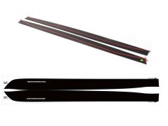 Genuine F32, F33 BMW Performance sideskirt add-ons and decals