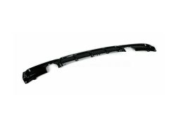 BMW 3 SERIES F30 GLOSS BLACK DUAL EXHAUST DIFFUSER - MP STYLE - BLAK BY CT CARBON