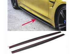 Mstyle performance Carbon side skirt splitters F82 & F83 M4 