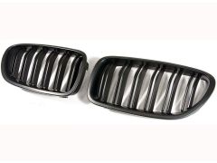 F10/11 Matte black grilles with double grille spokes